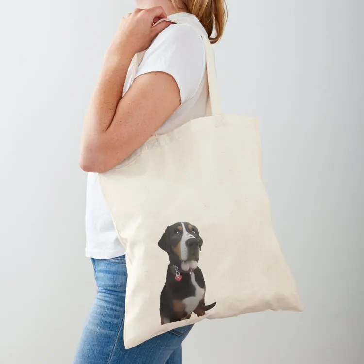

Greater Swiss Mountain Dog Tote Bag Lady bags reusable shopping bags Gift bag Handbags