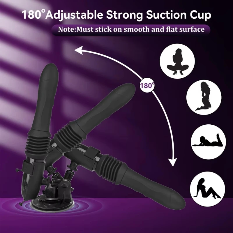 Sex Machine Thrusting Big Dildo Vibrator Vaginal G Spot Automatic Up Down Massager Retractable Pussy Adults Sex Toys for Women - Image 5