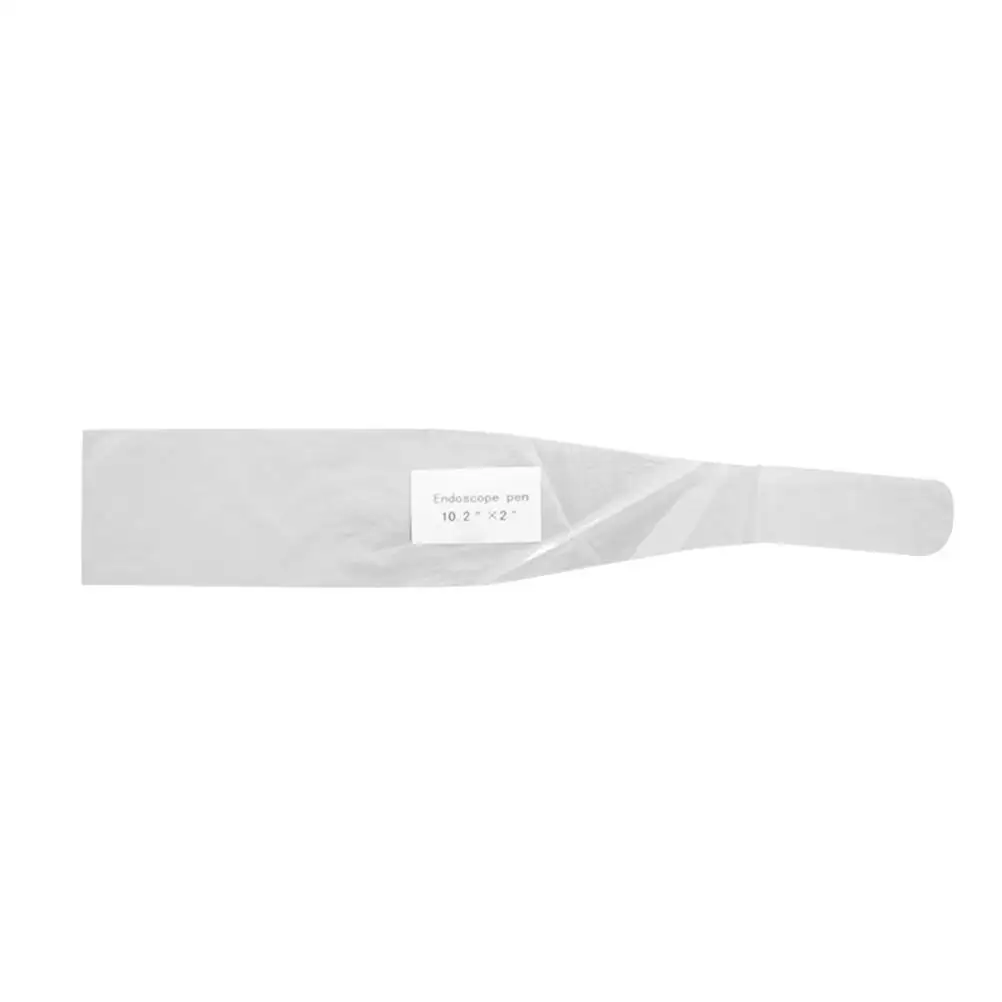 

500pcs Disposable Handle Sleeves Transparent Protective Case for Oral Mirror Safe Plastic Lightweight