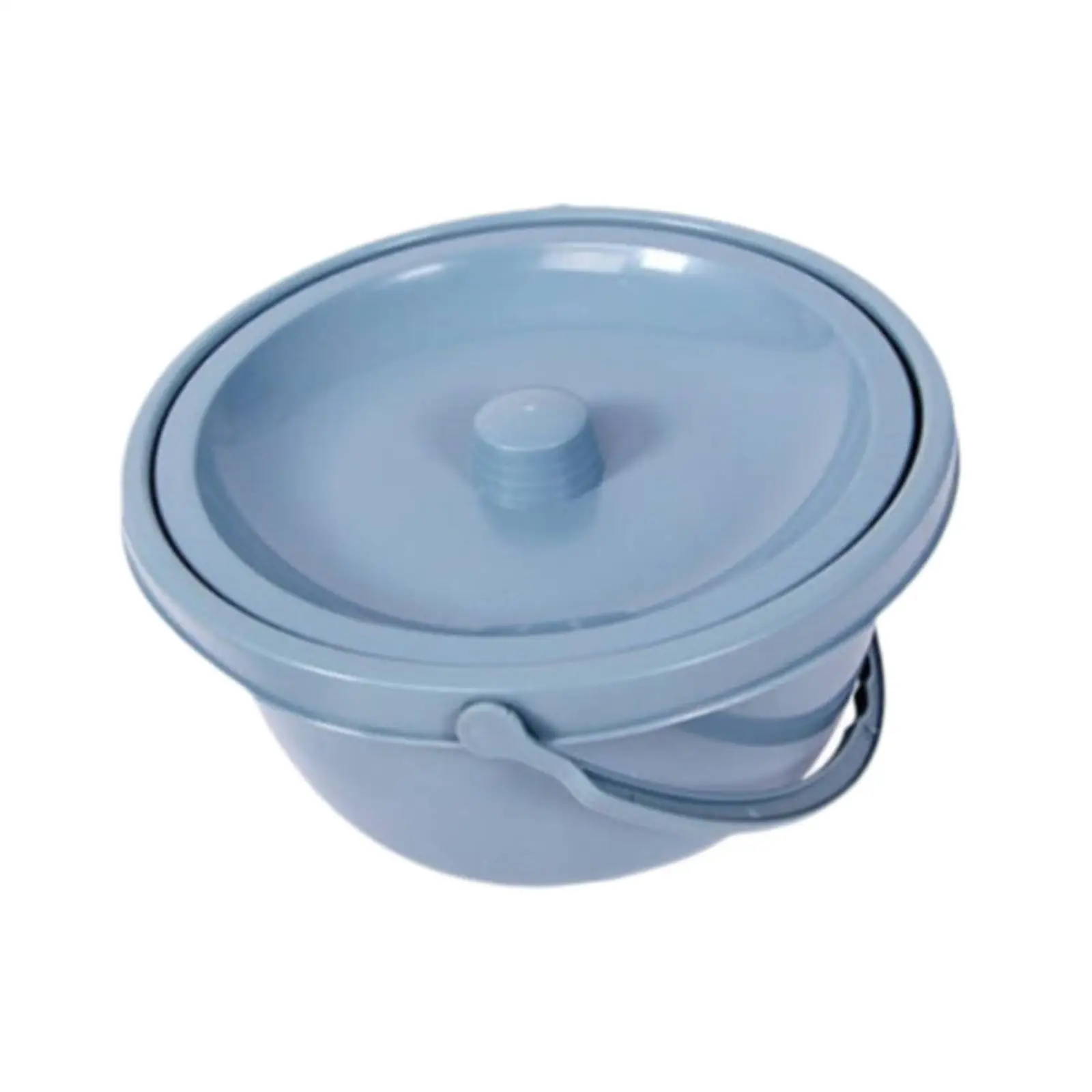 Bedside Commode Bucket Portable Toilet Easy to Clean Sturdy Universal Buckets Commode Chairs for Household Bedroom Tent