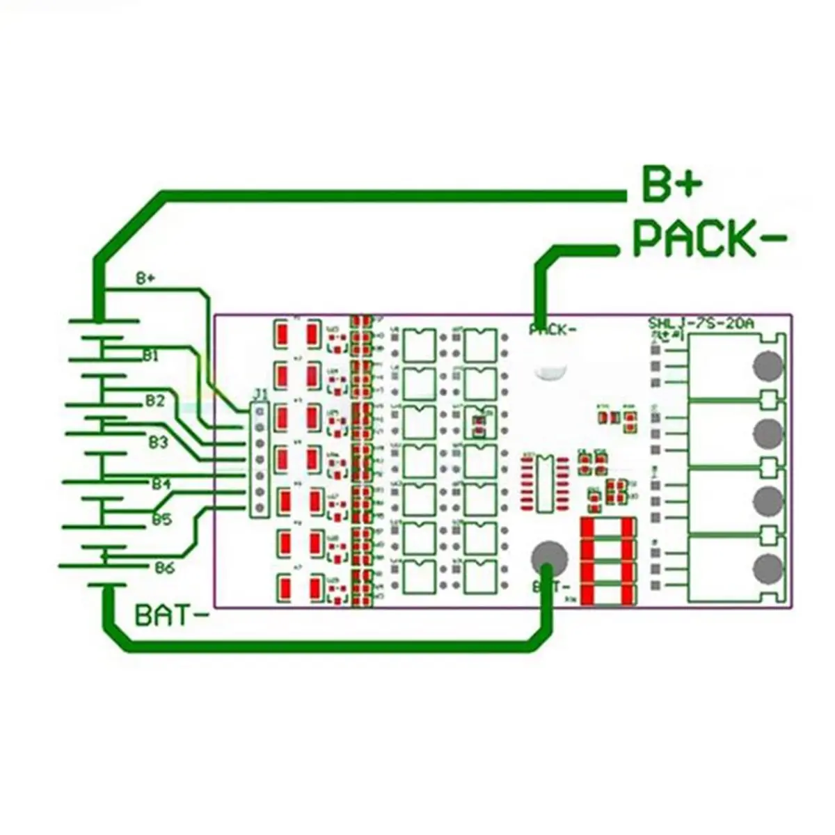 a01r-placa-de-protecao-de-bateria-de-litio-18650-7s-20a-24v-com-balanceamento-e-protecao-contra-sobrecarga