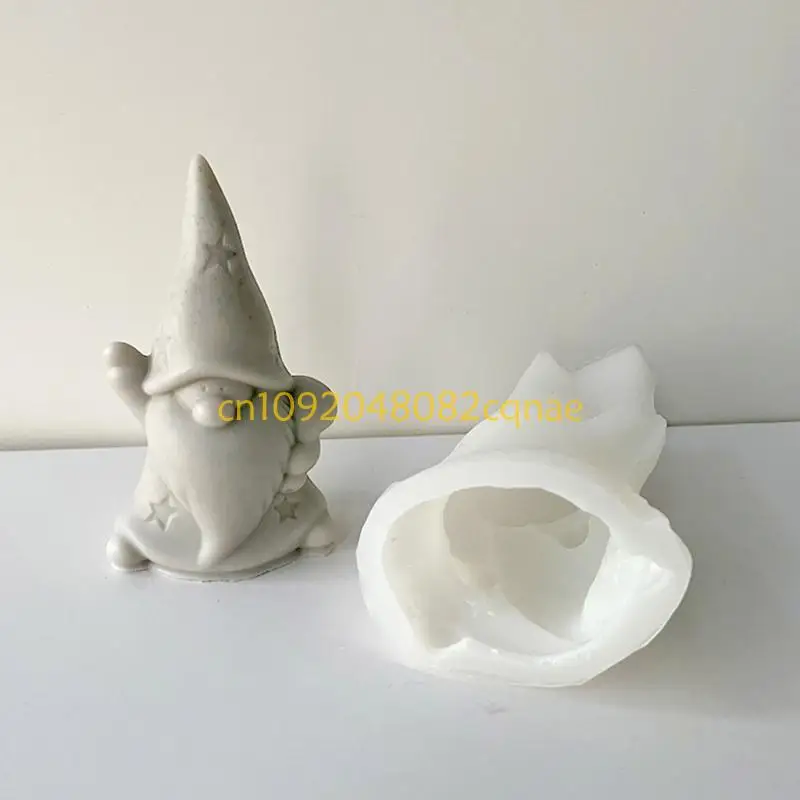 Santa Silicone Mold Resin Epoxy Casting Mold Christmas Ornaments Clay Handicraft Resin Epoxy Mold DIY Craft
