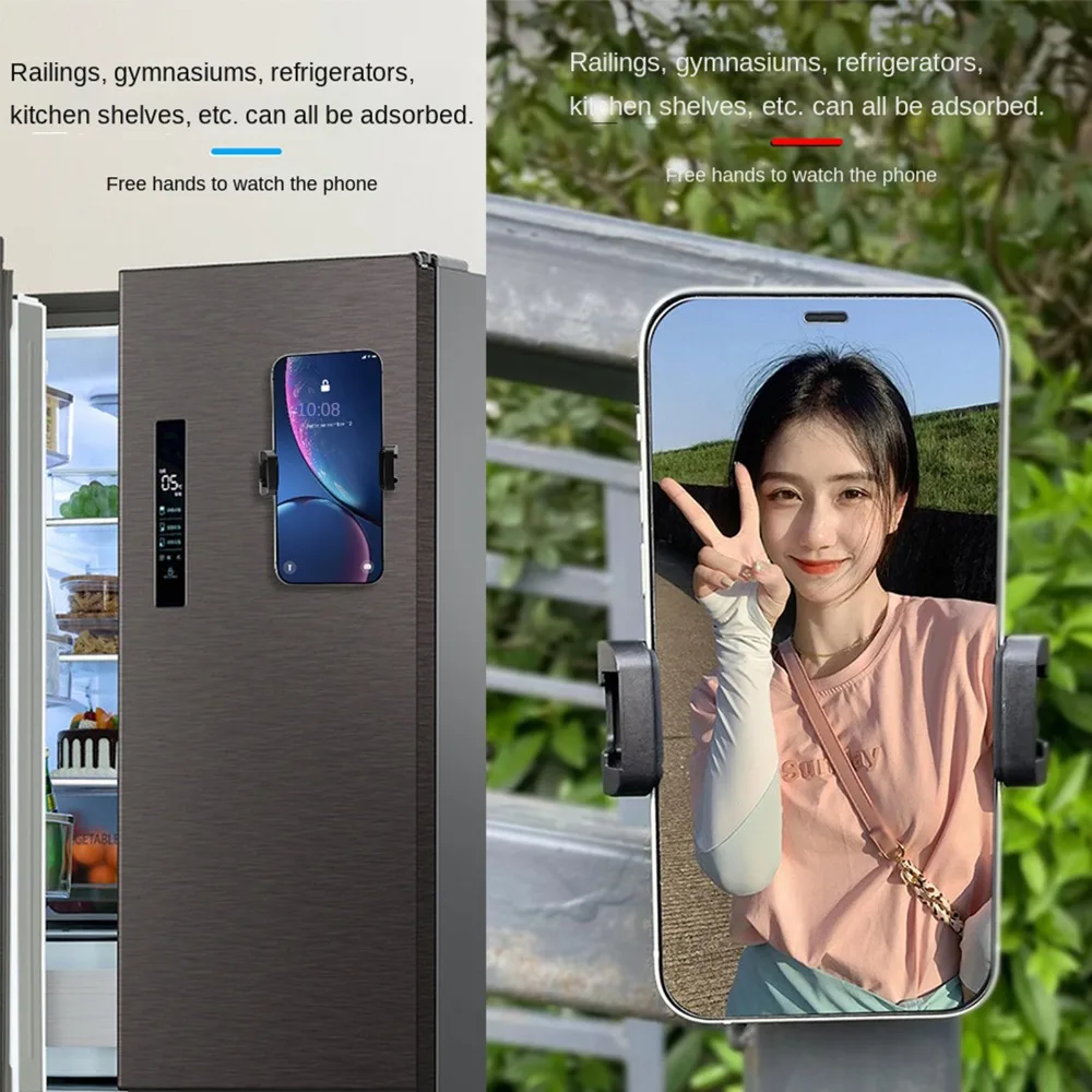 

Совместимый магнитный держатель для телефона для спортзала, регулируемый на 360° портативный магнитный держатель для сотового телефона, съемное крепление, магнитный держатель для телефона