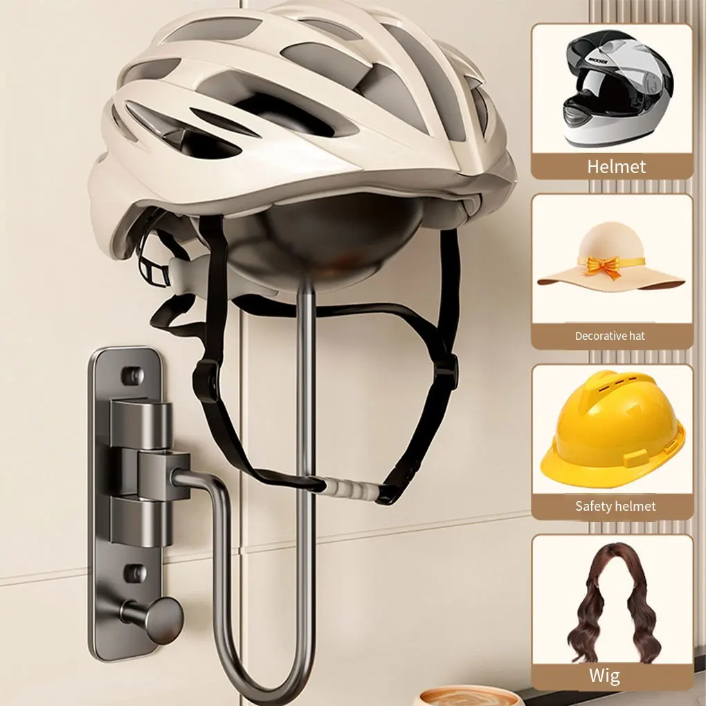 Motorcycle headgear mounted rack load-bearing capacity. headgear bracket small items saves load-bearing capacity