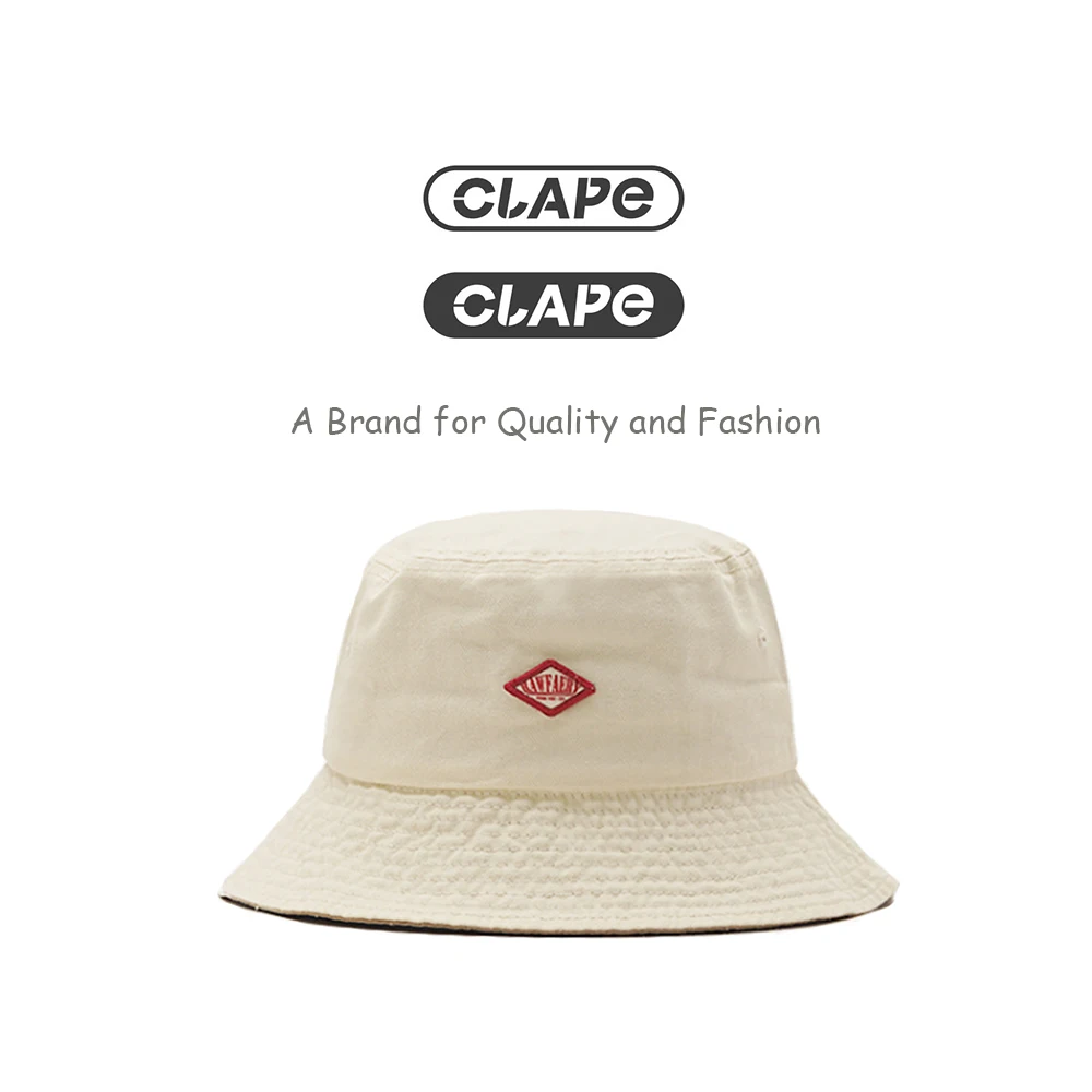 Clape Fashion Bucket Hat Bob Homme Femme Wide Brim Fishing Hats Sunscreen Beach Sun Hat Foldable Fisherman Hat Outdoor Hat