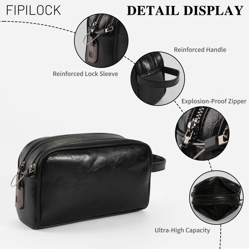 Fingerprint Pouch Fashion Storage Bag for iPhone Cable Waterproof Organize Bag for Power Bank Gadgets сумка - view 5