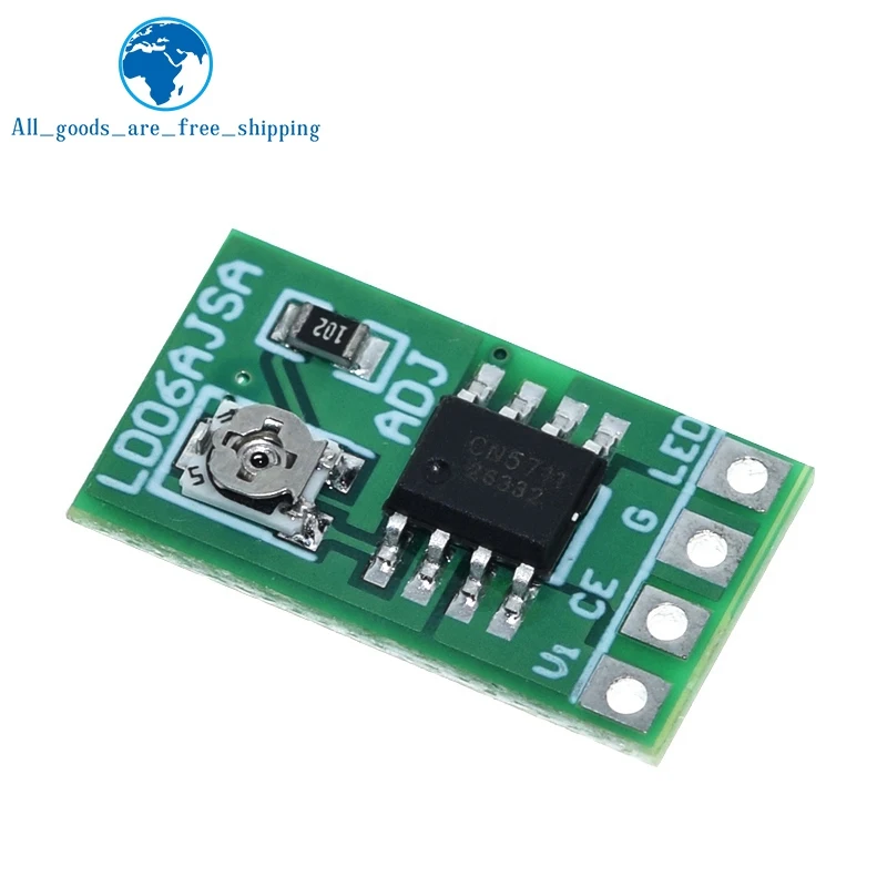 DIYTZT 5/10 قطعة 30-1500MA قابل للتعديل تيار مستمر LED سائق تيار مستمر 3.3 فولت 3.7 فولت 4.2 فولت 5 فولت PWM لوحة تحكم باك وحدة الطاقة