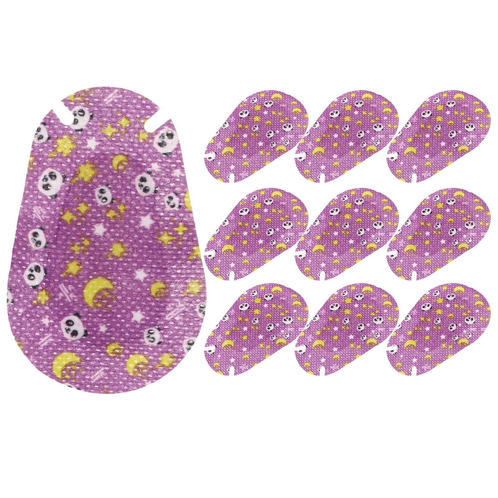 

20pcs Cartoon Patches Kids Non Woven Amblyopia Correcting Strabismus Masks Light Blocking Patches Lightweight Practical Durable