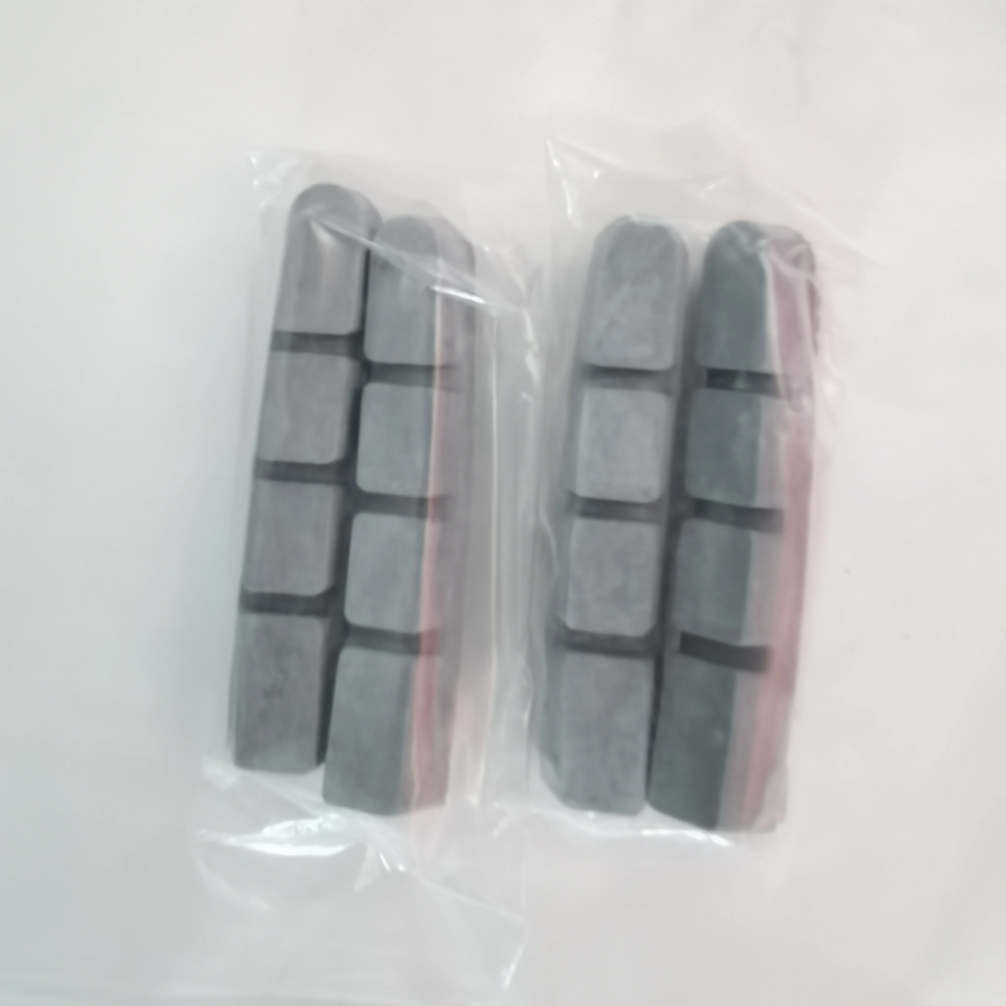 Carbon Road Bike V Brake Pads, Rodados de carbono, Cork Plastic Brake, Fit Caliper Brake, Bicycle Brake Shoes, CBRCD01