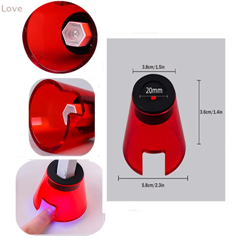 

1 шт., устройства для салона красоты ногтей, резиновая светоблокирующая перегородка для ногтей прямой формы, УФ-лампа, защитные очки, анти-синий свет