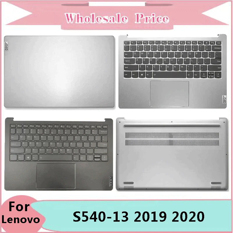 

NEW For Lenovo xiaoxin Pro13 PRO-13 Ideapad S540-13 2019 2020 LCD Back Cover Front Bezel Upper Palmrest Bottom Case Keyboard