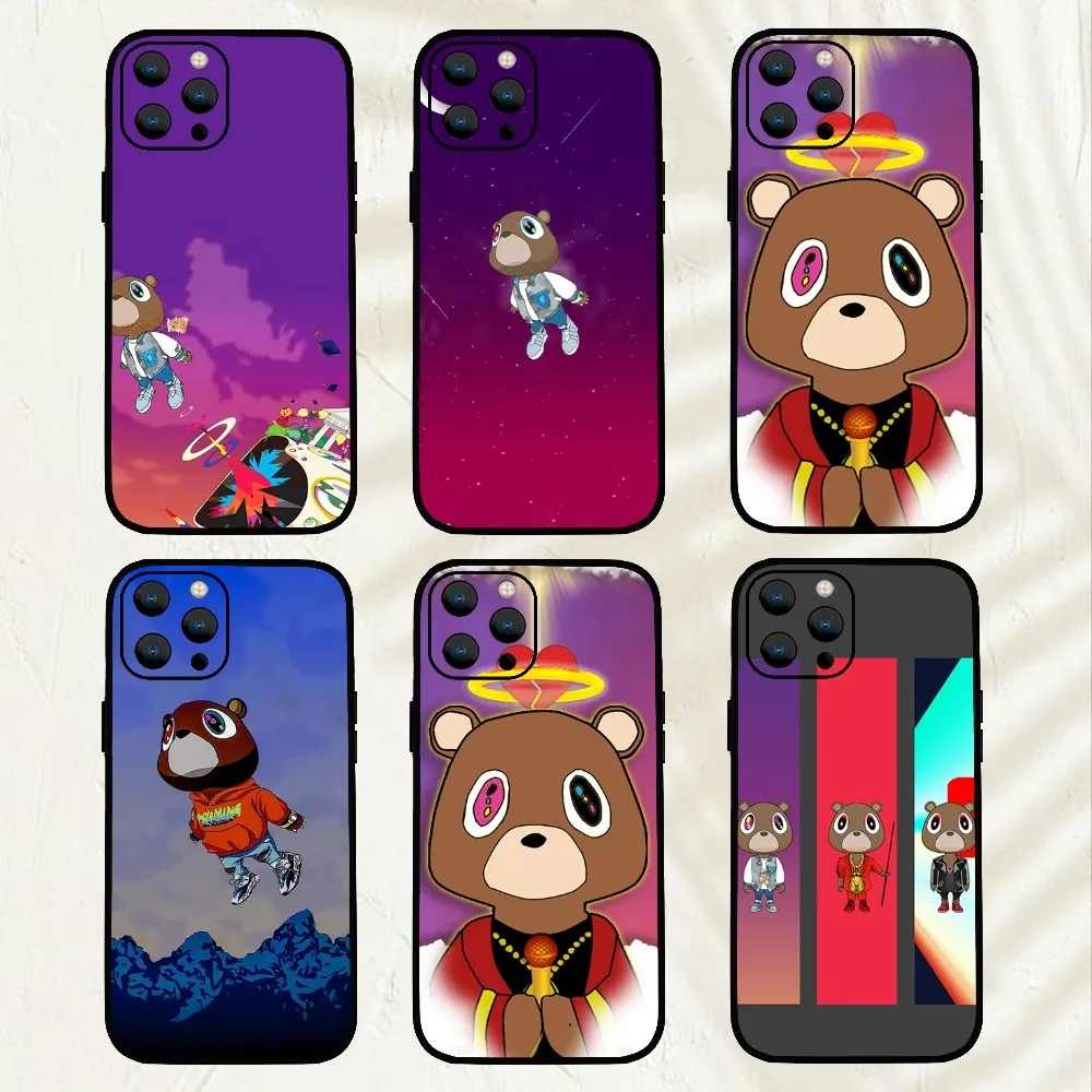 Kanye West Graduation  Phone Case For iPhone Mini 11 12 13 14 15 Pro XS Max X Plus SE XR Shell