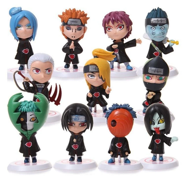 11ピース/セットq ver。NARUTO-ナルト-暁のミニフィギュア,うちはイタチマダラ,コナン,装飾的なアニメモデル,おもちゃ -  AliExpress 26