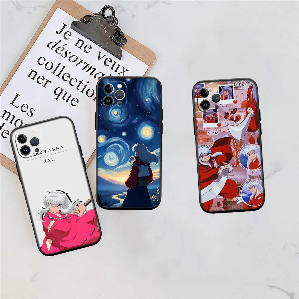 InuYasha anime Soft Silicone Case for iPhone X XS XR Pro Max 8 7 6 6s Plus SE