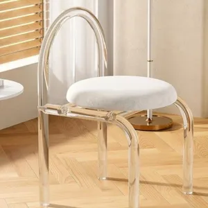 Şeffaf akrilik sandalyedeki 6 büyük satış-no. 5