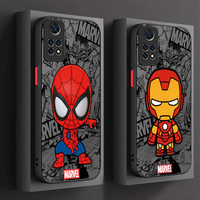 Cute Q-version of Marvel Phone Case for Xiaomi Redmi A5 A4 A3 A3X A2 A1 Plus 13X Redmi K70 Ultra K70E K60 K50 K40 K40S K30 K20