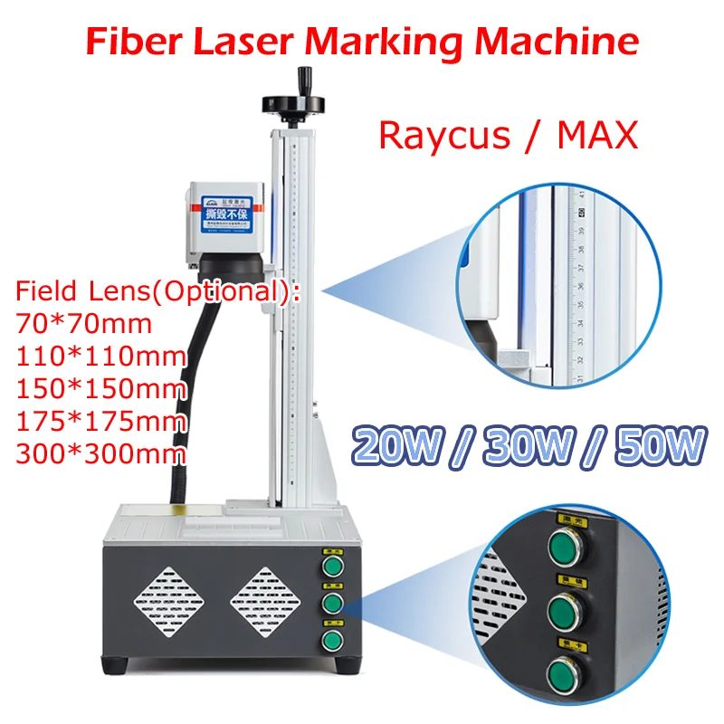 

Disassembled LY Desktop Mini Fiber Laser Marking Machine Upgrade Rotation Axis 20W 30W 50W Metal Engraving Machine for PVC