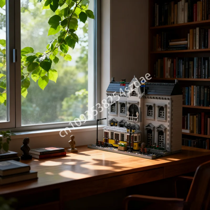 

1644pcs MOC Modular City Hall Modulared Model Building Blocks Toy Construction Assemble DIY Creative Brick Christmas Gifts Kids