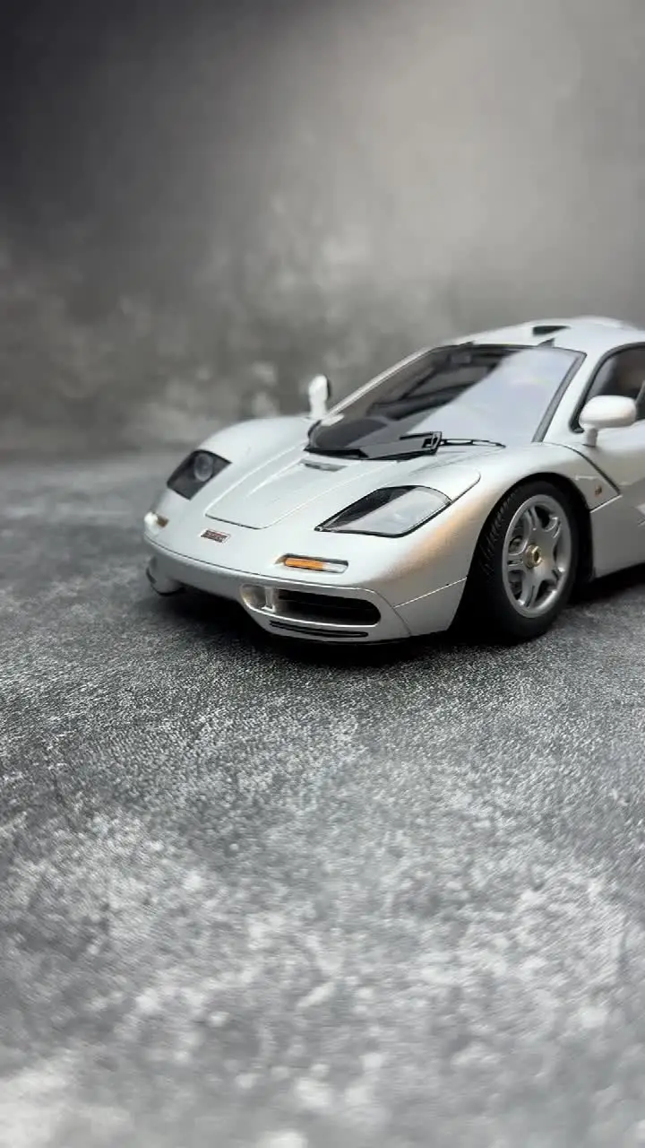 NewS マクラーレン F1 XP5 シルバー 1/18 LCDモデル 合金製カーモデル