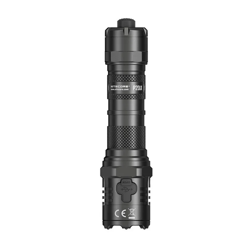 Nitecore P20ix Tactical Flashlight CREE XP-L2 V6 LED 4000 Lumen USB-C Rechargeable with NL2150HPi Battery Troch Light