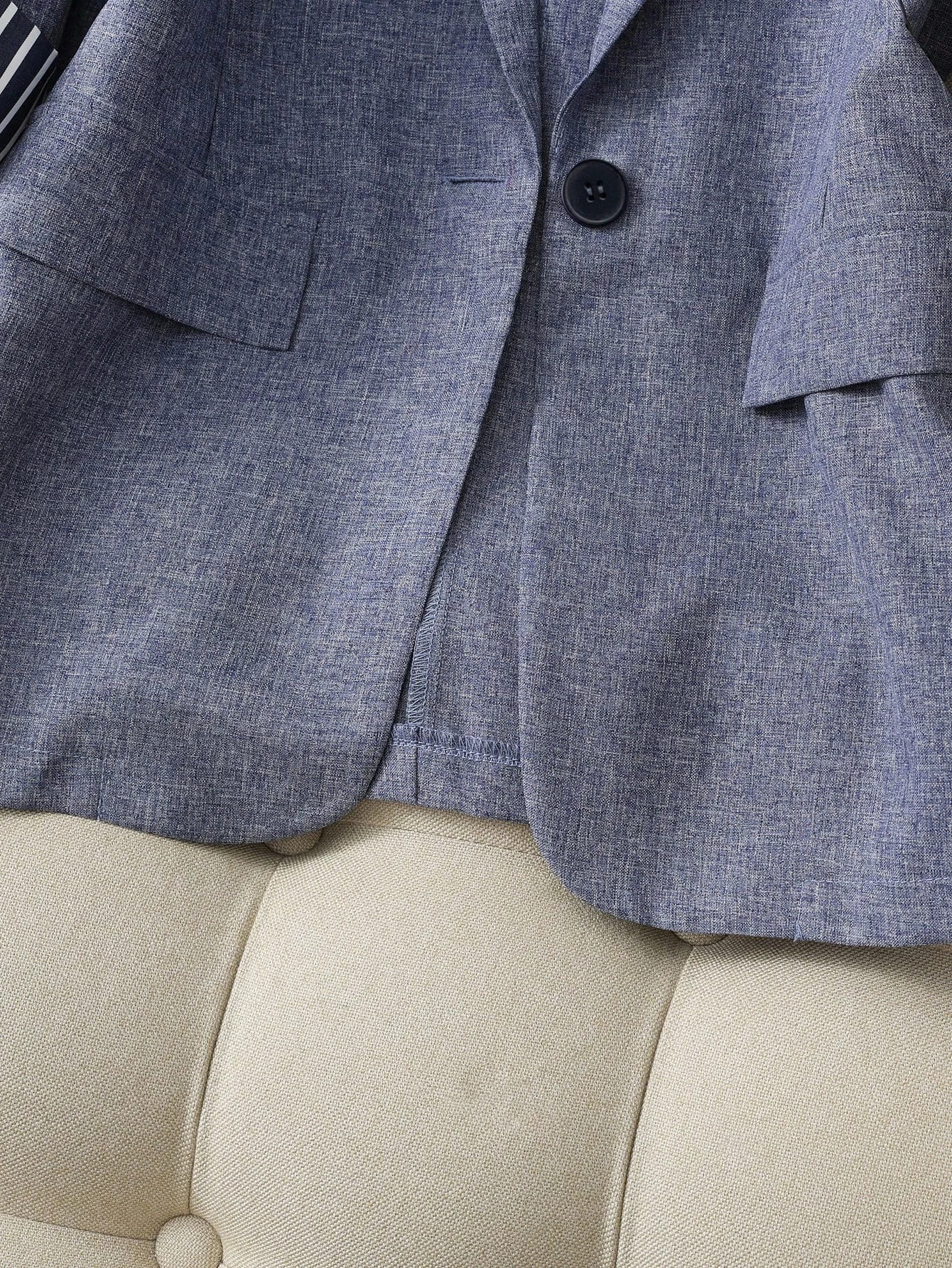 Jaqueta de terno pequena estilo europeu e americano, cardigã de manga de sete quartos da moda outono para mulheres