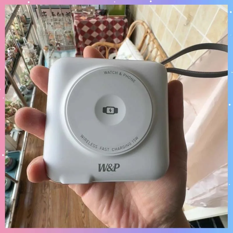 

Магнитный внешний аккумулятор 15000 мАч, 15 Вт/45 Вт, портативное зарядное устройство для телефона с разъемом переменного тока, внешний аккумулятор, поддержка умных часов, подарок