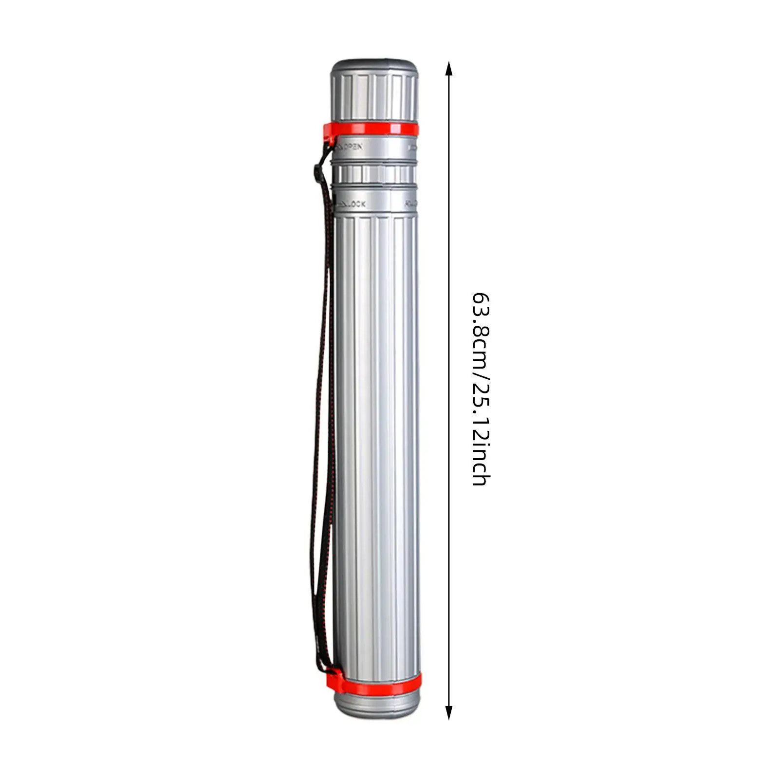 Poster Tube Extendable Portable Expands from 25'' to 41'' Document Storage
