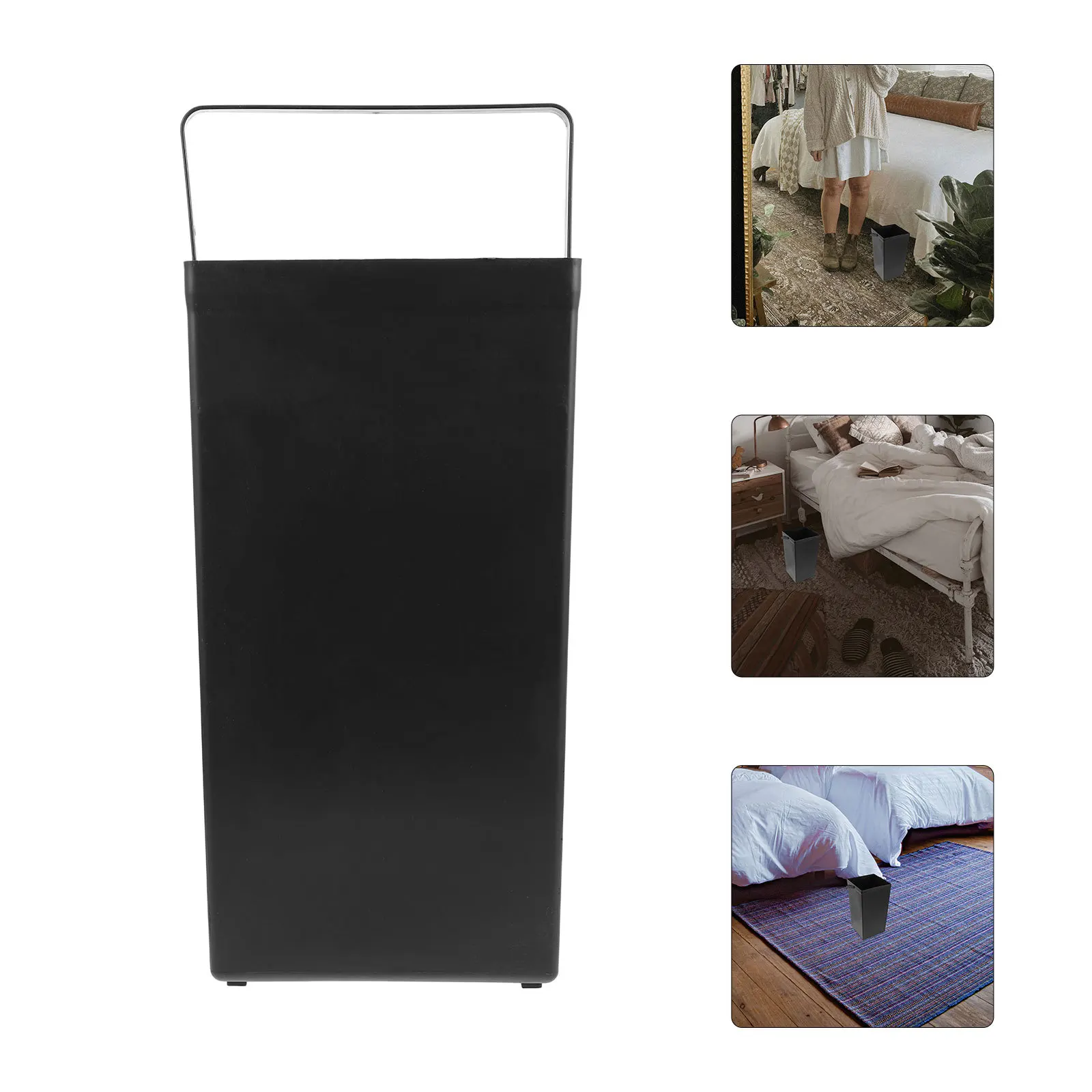 

Square Trash Bin Inner Bucket Heavy Duty Plastic Portable For Kitchen Bathroom Garden Patio Outdoor Utility Bucket Home