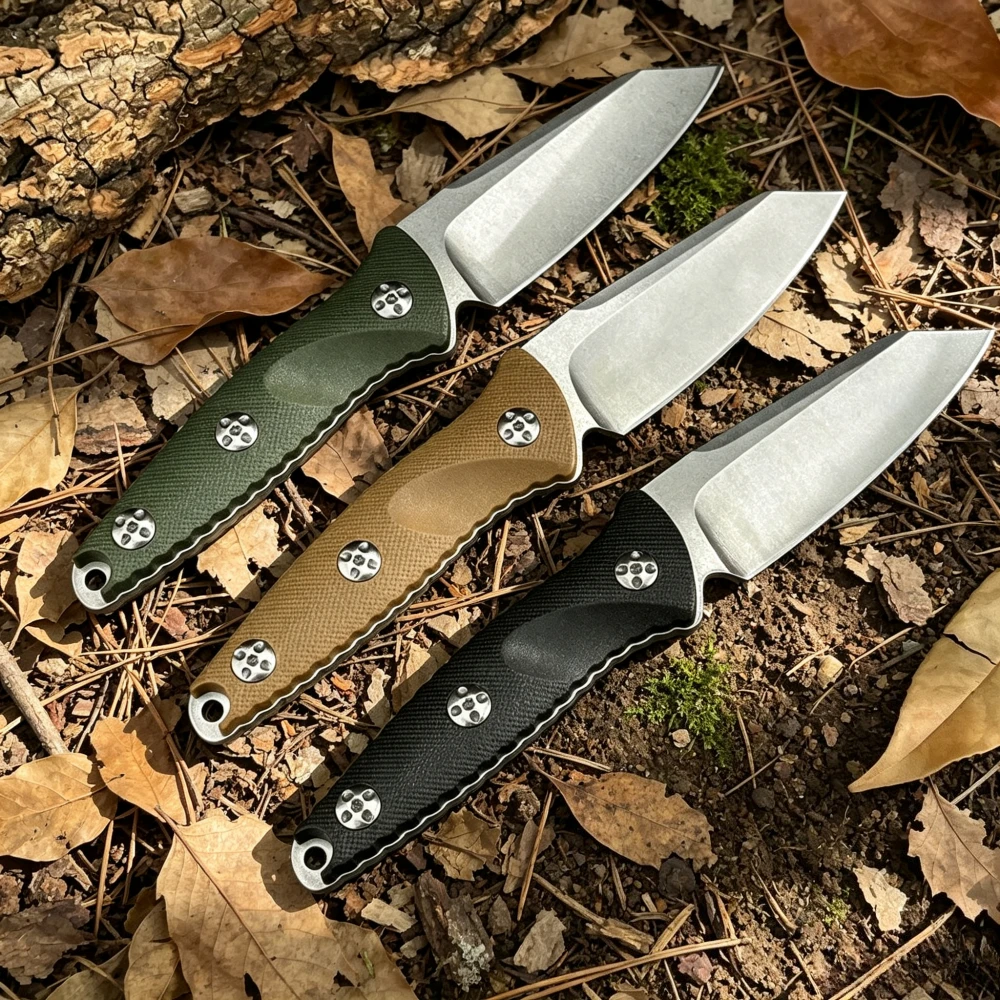 High Hardness 8Cr13Mov Blade Outdoor 93M Fixed Blade Knife EDC Jungle Exploration Climbing Practical Knives Camping Hiking Tools