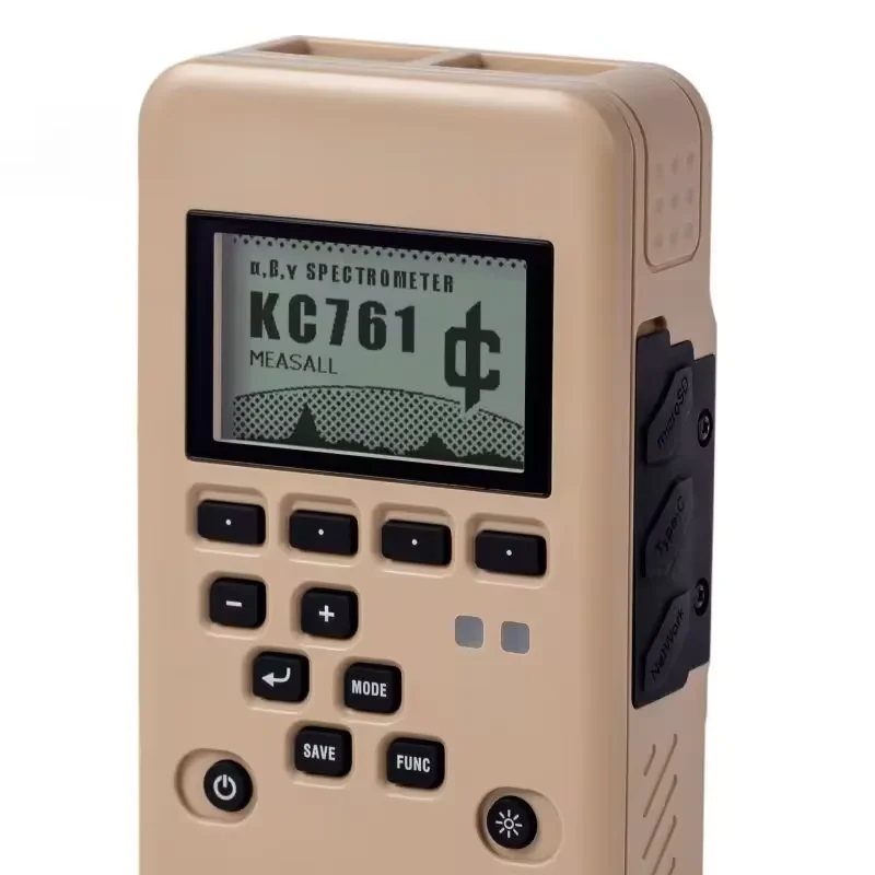 

KC761B handheld energy spectrum analyzer, professional nuclear radiation alarm, surrounding dosimeter, nuclide identification