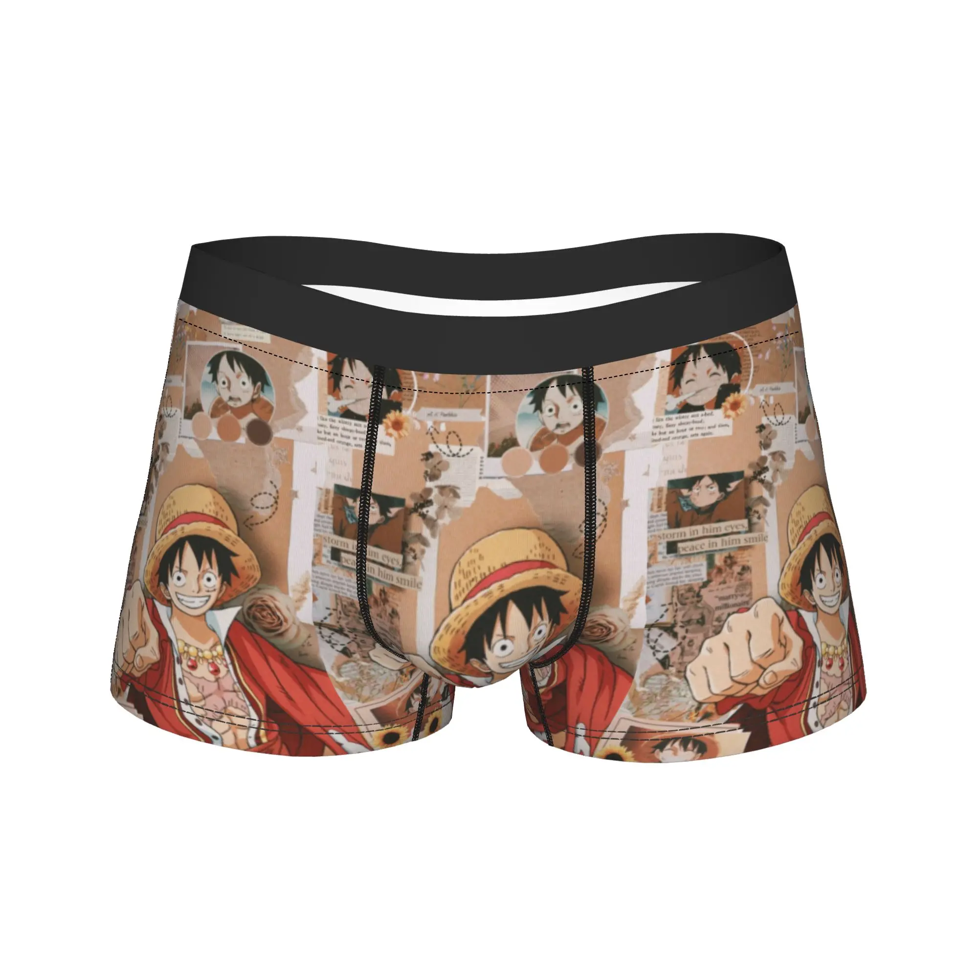 

o-one-piece-e luffys onepiece Boxers Novelty Gift For Man Amazing Underwear Boxer Shorts