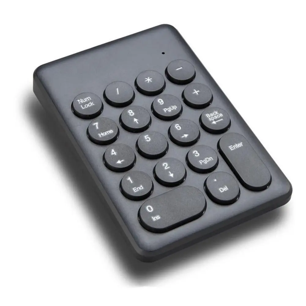 Portable Accounting Teller 18 Keys 2.4G Wireless Digital Keyboard Numeric Keypad Numpad
