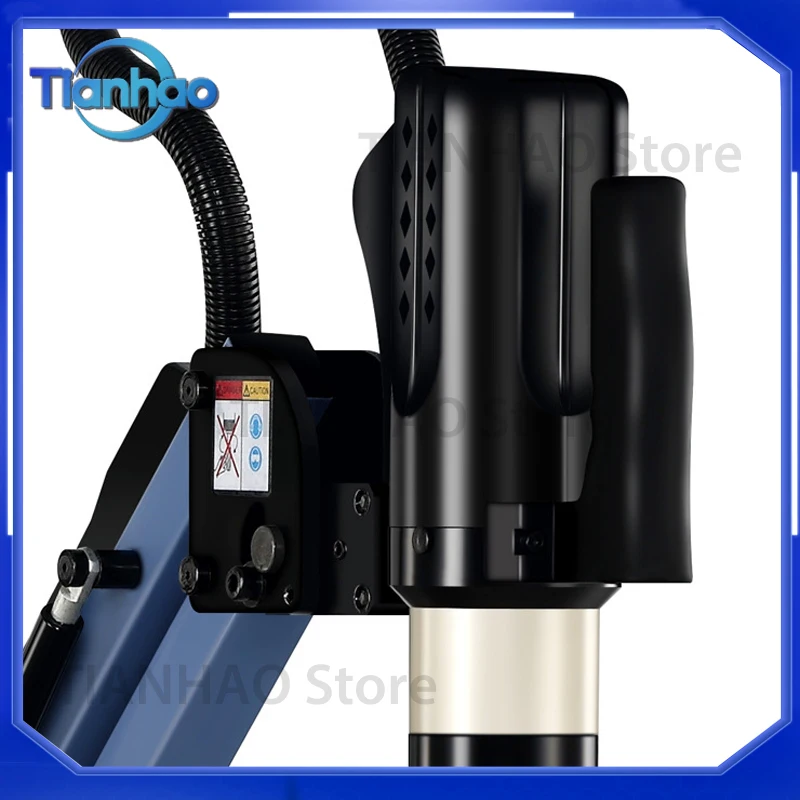for M3-M30 CE CNC Servo Electric Tapping Machine 360 Degree Universal Tapper Tool Threading Machine with Chucks