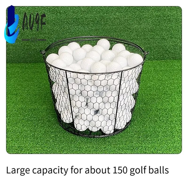 

A09F-Golf Basket Stadium Accessory Portable Ball Container Golfball Storage Golf Club Accessories Outdoor Sport