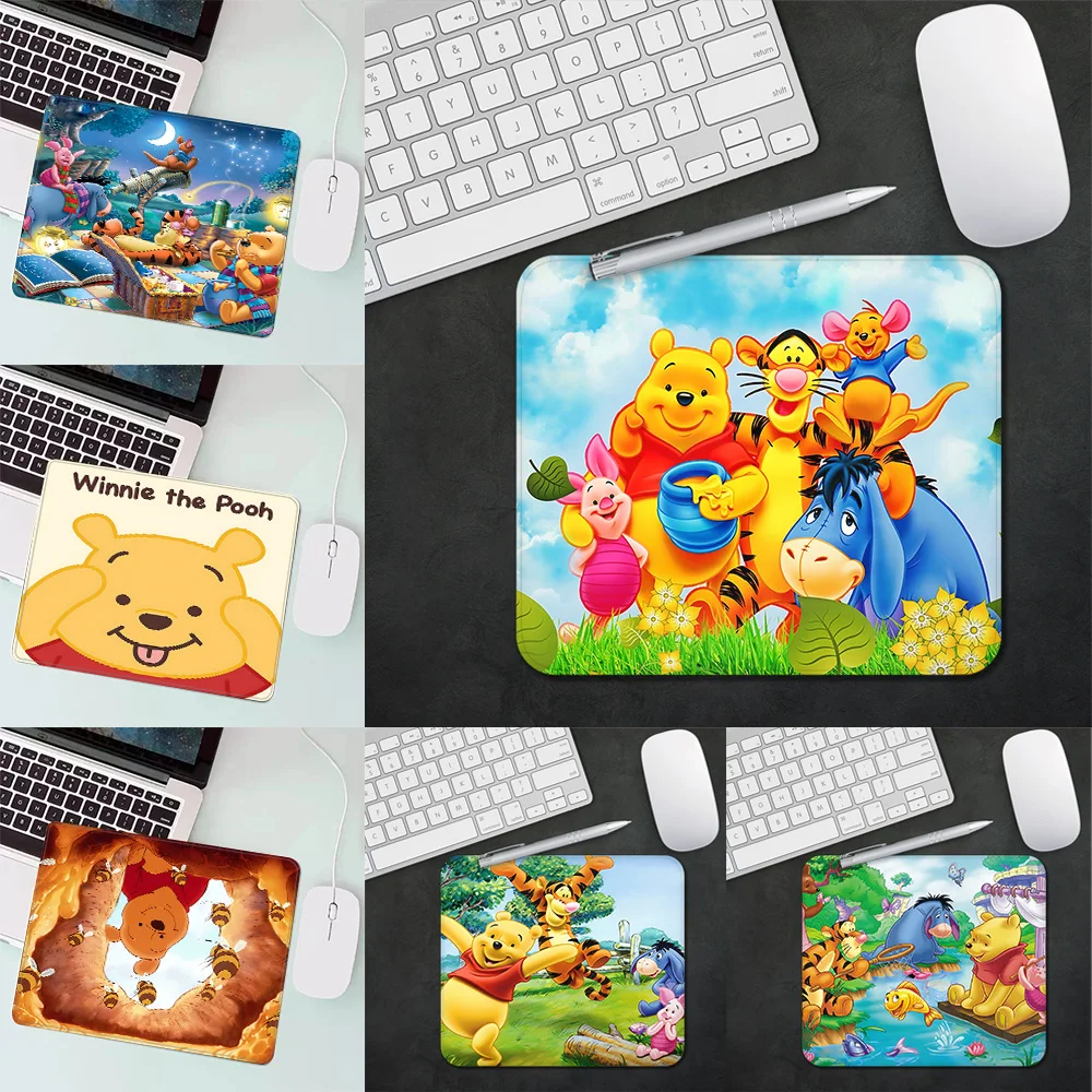 Disney Winnie the Pooh Gaming Mouse Pad XS Small Mousepad For PC Gamer Desktop Decoration Office Mouse Mat Deskmat Rug