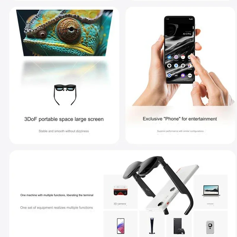 Xreal Beam Pro AR Spatial Computing Terminal True 3D Spatial Video Shooting 3DoF