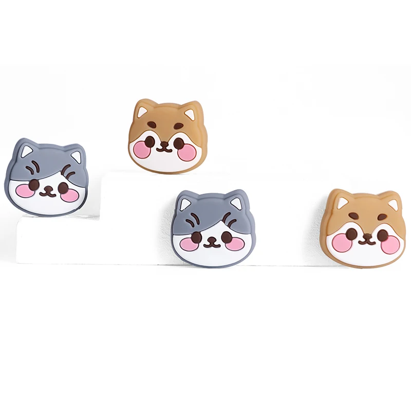 4pcs Joy Con Joystick Caps For Nintendo Switch Oled Lite Controller Thumb Grips Joystick Cap Soft Silicone Covers Button