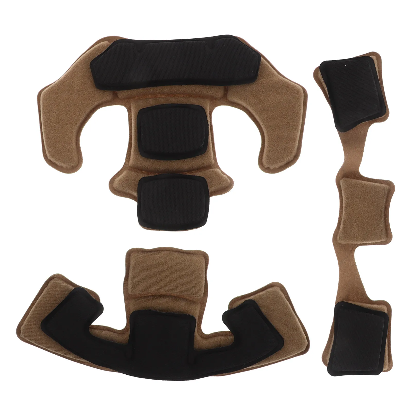 1Set Adjustable Full Foam Lining Set Enhanced Head Cushioning Secure Fit for Cycling Motorcycling helmets