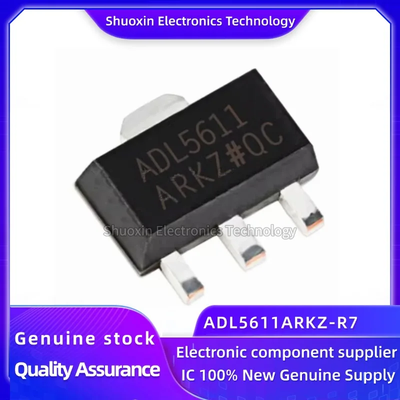

5 Pieces/Batch 100% New Adl5611Arkz Adl5611Arkz-R7 Sot-89-3 Rf Amplifier Chip