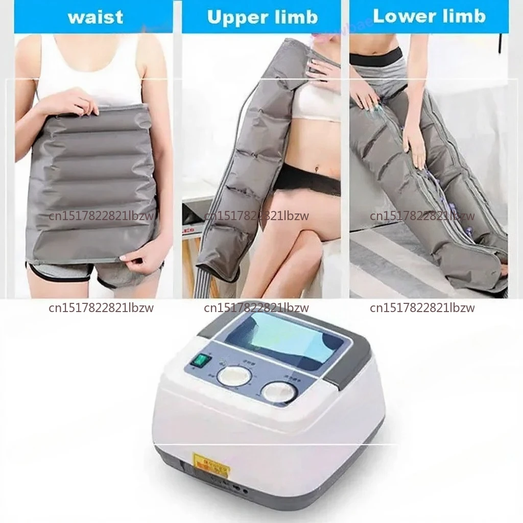 Eight-chamber air pressure leg massager promotes blood circulation, body massager, muscle relaxation,