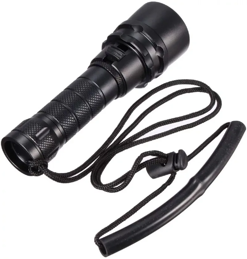 LED Diving Flashlight Super Bright L2 Professional Underwater Scuba Dive Torch IP68 Waterproof Hand Lamp Using 18650 Battery