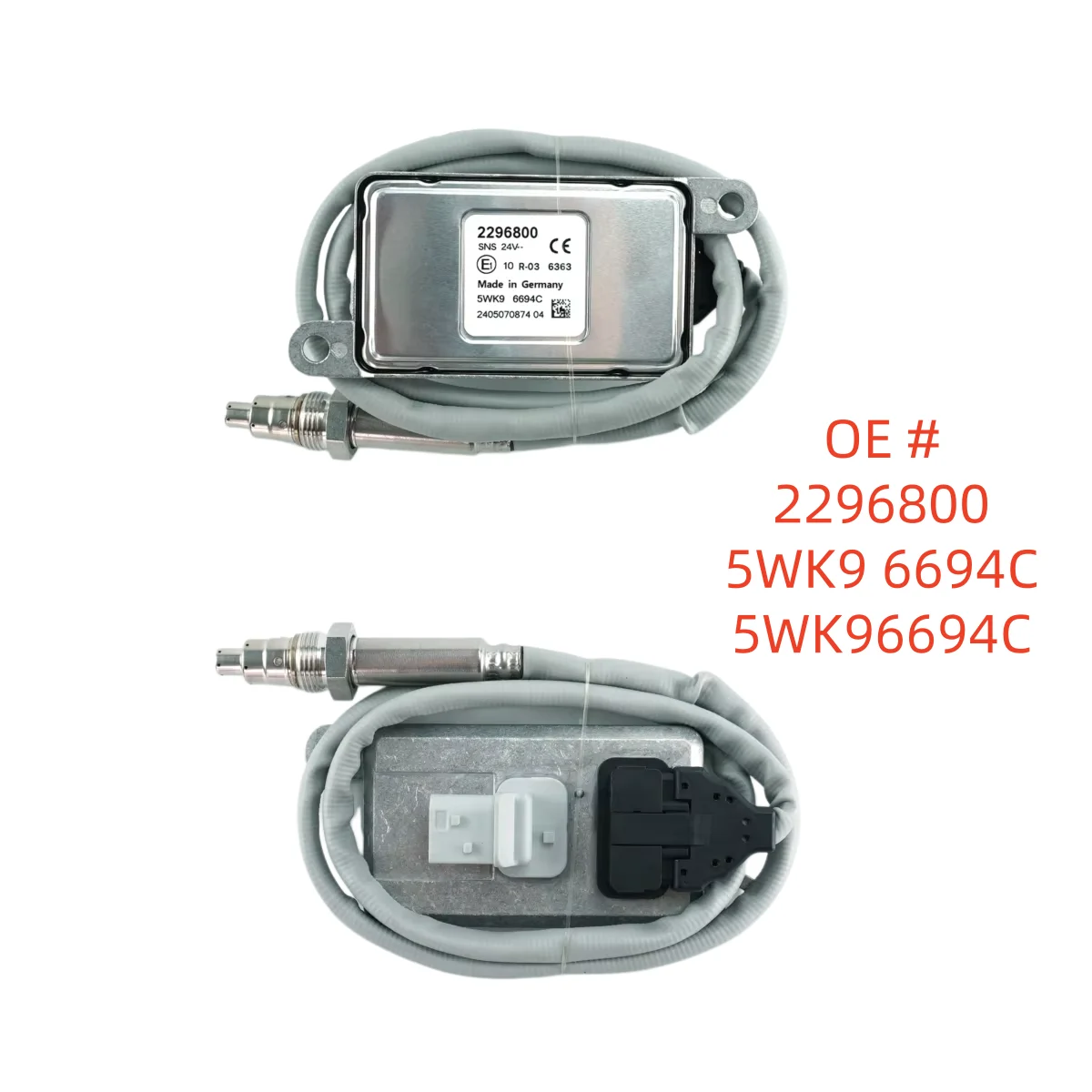 Высококачественный новый датчик оксида азота 2296800 5WK9 6694C 5WK96694C для грузовиков Scania