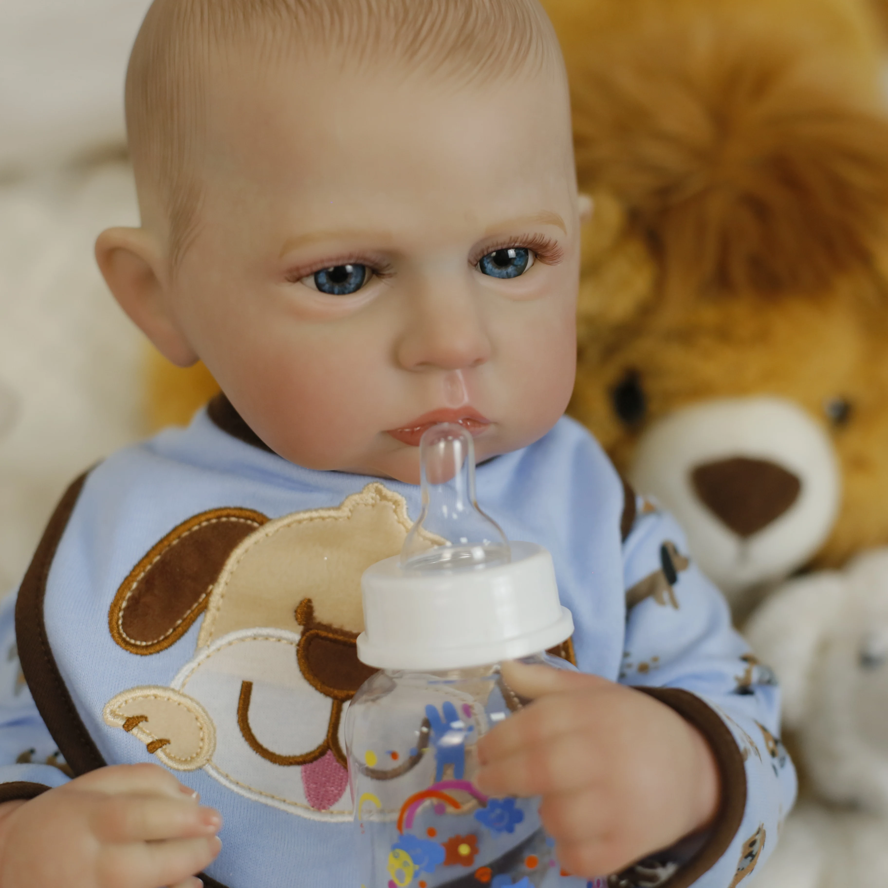 Muñeca Reborn Cameron de 19 pu - Neutral Throw Blanket reseña y precio
