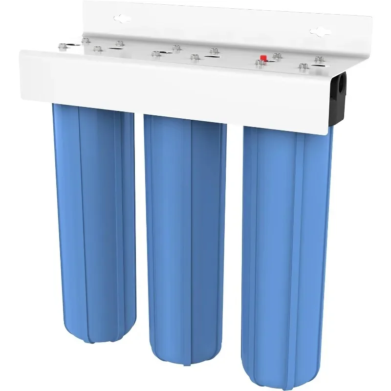 Pentair Pentek BBFS-222 Big Blue Three-Housing Filtration System, 1