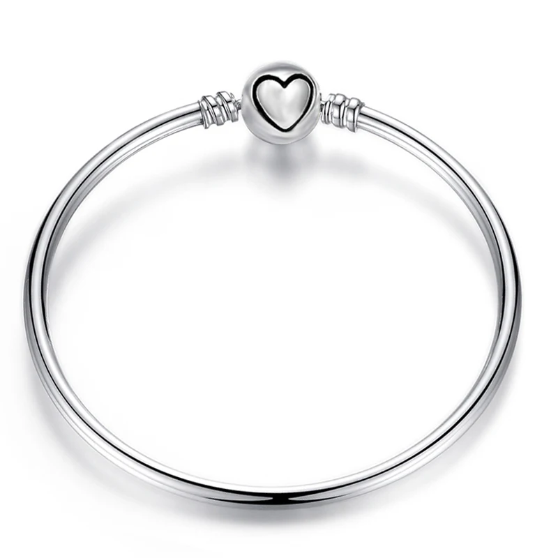 High Quality Real Forever Love Charm Bracelet Bangles For Women Fit Original Brand DIY Beads Fine Bracelet Jewelry Special Offer