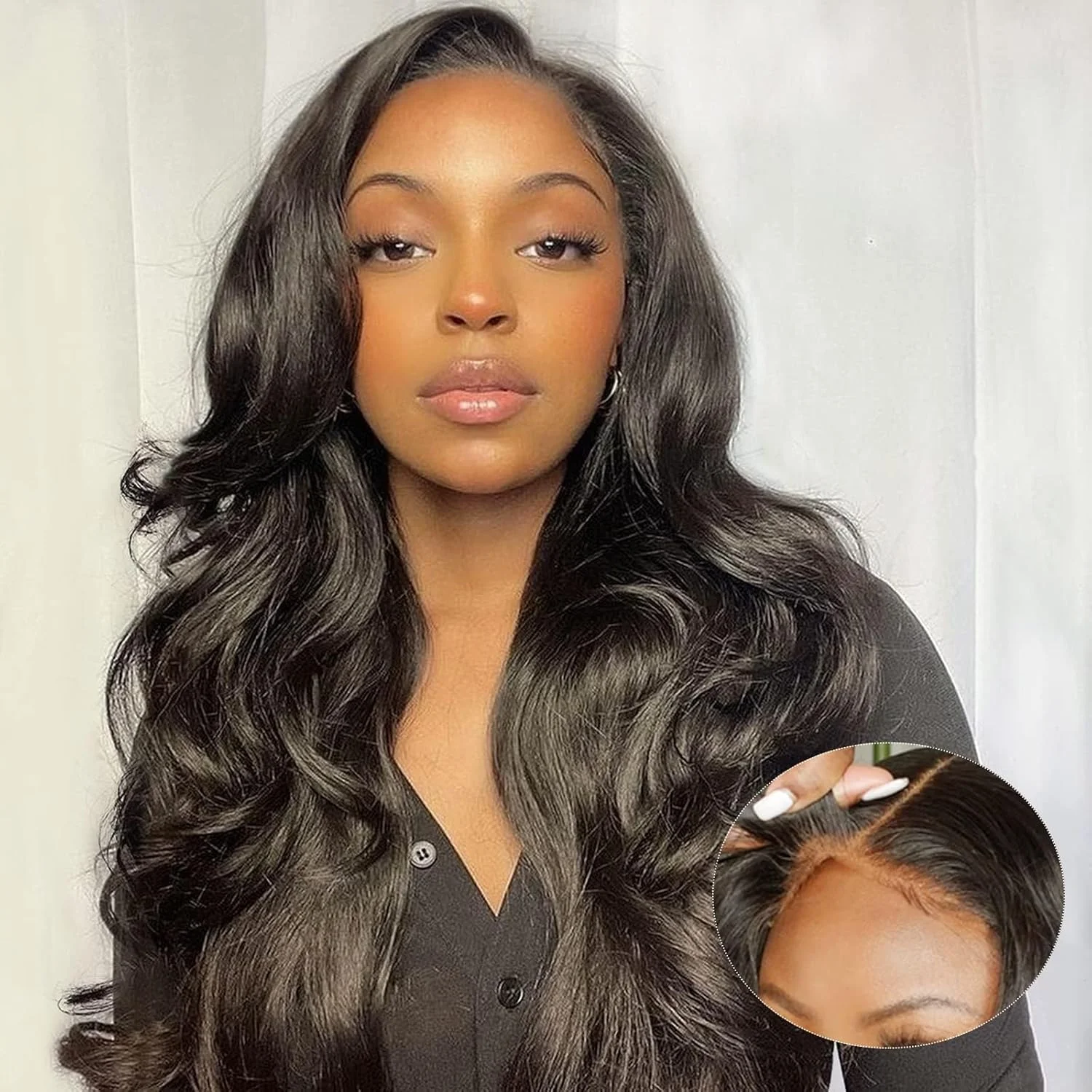 Wear And Go Glueless Wig Brazilian Body Wave 6x4 Lace Glueless Human Hair Wig Ready To Wear Pre Plucked Ready To Go No Glue Wigs