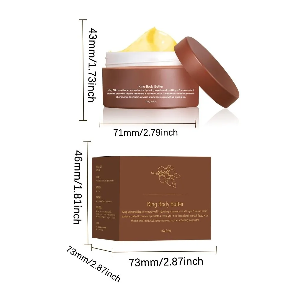 New Hydrating Cologne Body Butter Non-greasy Lasting Body Cream Skin Care Moisturizing Face Cream For Men