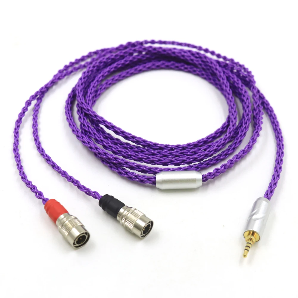 

Upgrade Cables Silver Plated Headphone for Dan Clark Audio Mr Speakers Ether Alpha Dog Prime Earphone