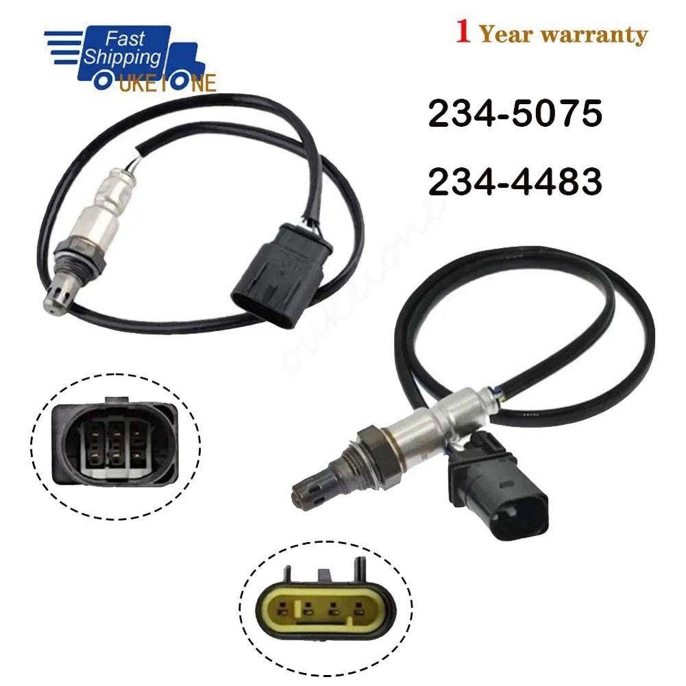 

2Pcs For Fiat 500 1.4L L4 2012 2013 2014 2015 2016 2017 Lambda O2 Oxygen Sensor Upstream Downstream 234-4483 234-5075