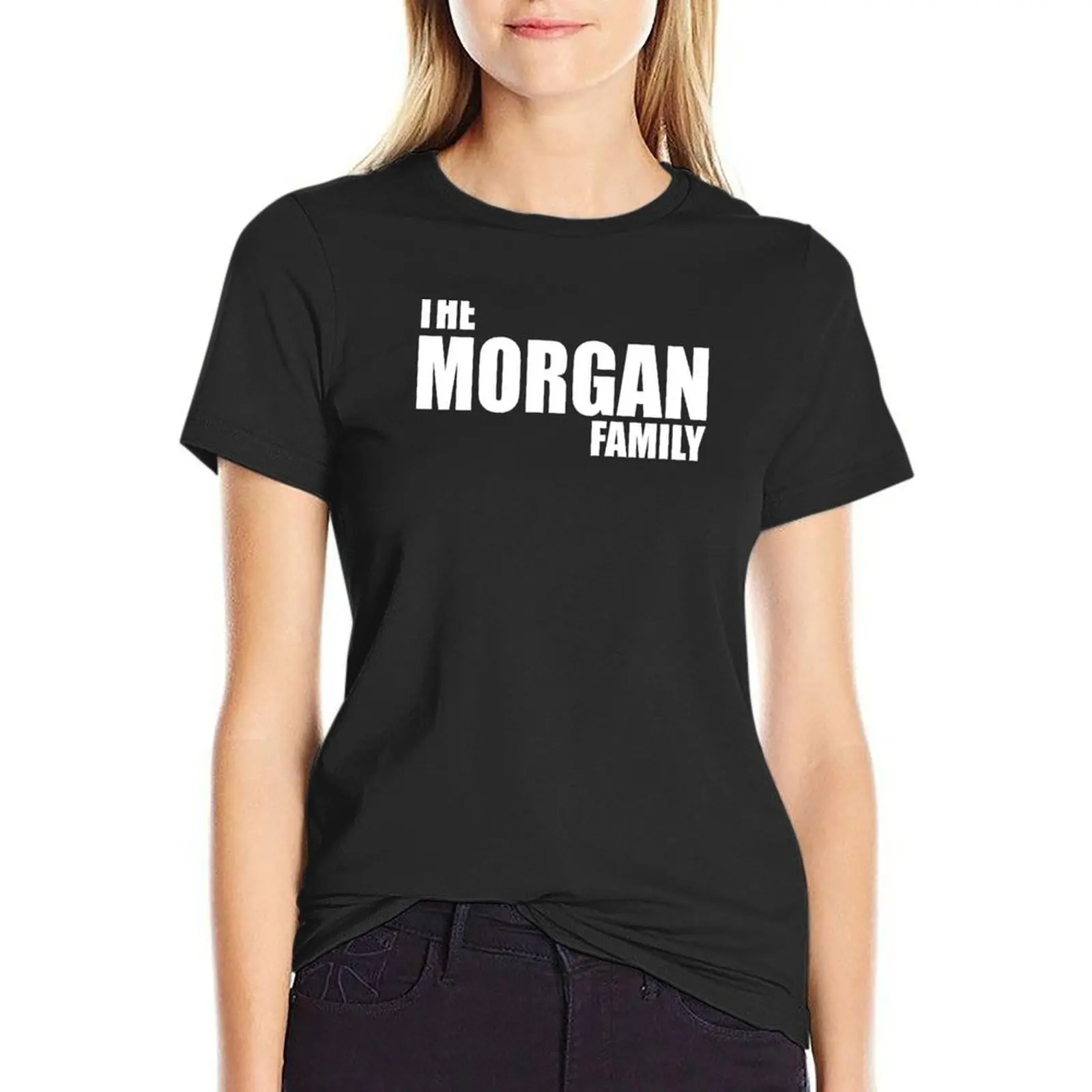 

The Morgan Family T-Shirt vintage clothes Aesthetic clothing animal print shirt for girls Womens clothing